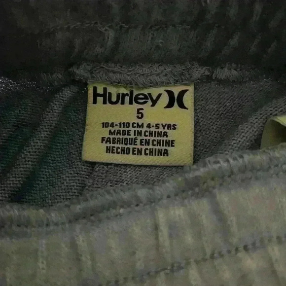 Hurley Girls Soft Shorts in Light Orchid Heather - Size 5 - Picture 4 of 4